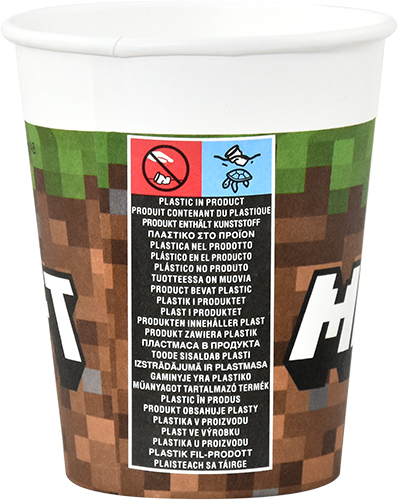Kartonkimuki 200ml Minecraft 8kpl