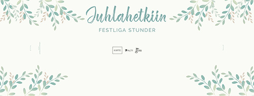 Telineopaste 90-120 cm Juhlahetkiin-Festliga stunder