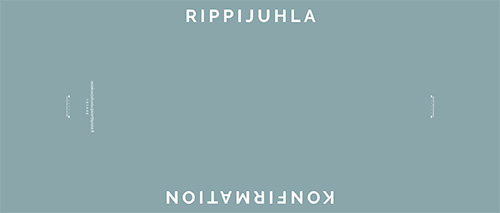 5-lok riviopaste rippi-konfirmation-häät-bröllop