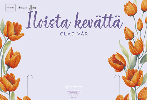 Telineopaste 39-55cm Kevätterveiset FI SE