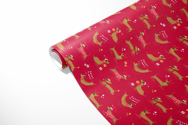 Joulupaperi lasten KY 70 x 200 cm 25 rll