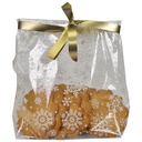 Sellofaanipussi joulu 10 kpl E lumihiutaleet