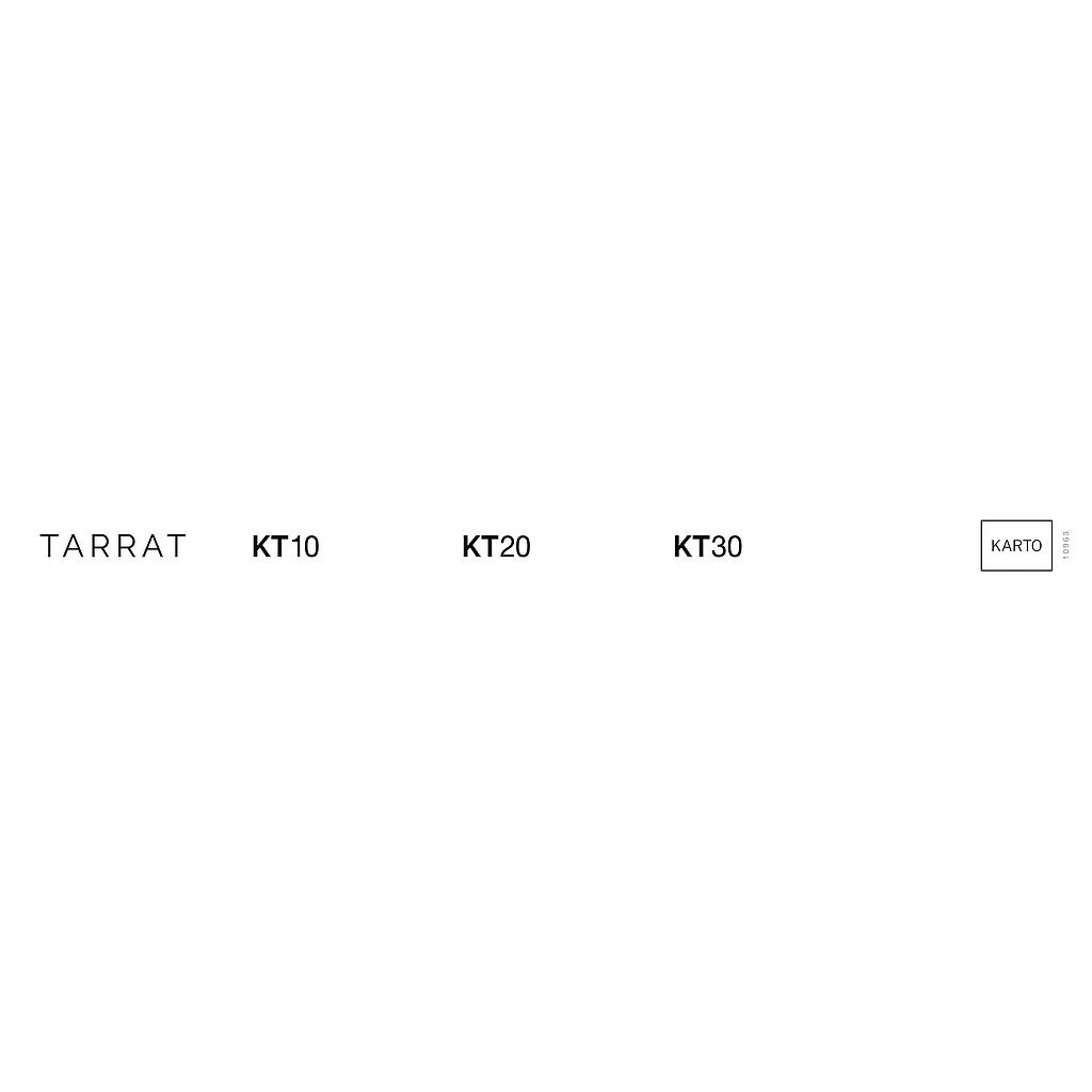 Hintaliuska Tarrat KT10-KT30 385x38mm blanco FI