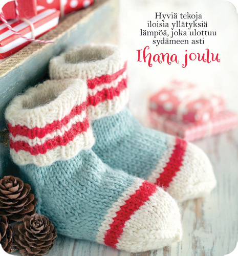 1-os Joulu Anna-Mari West neliökortti