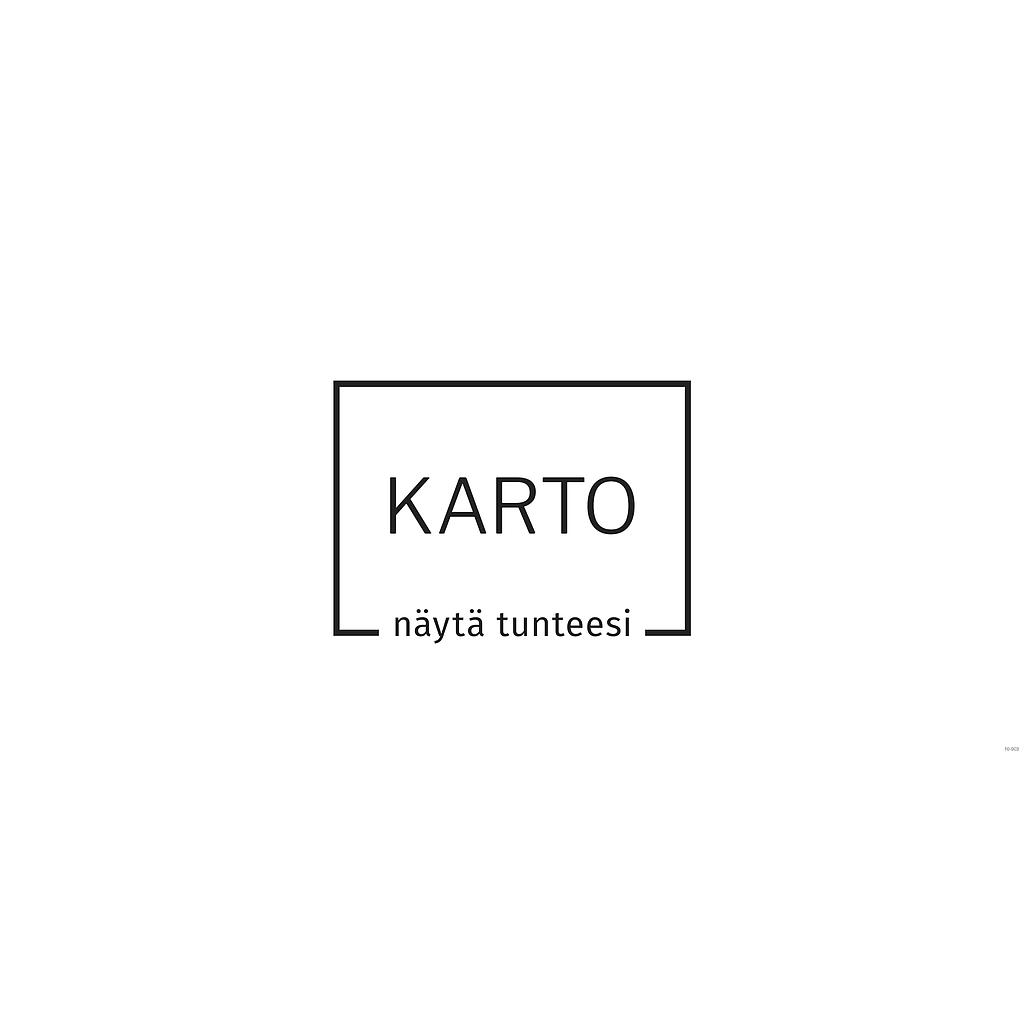 Valokaari Karton logo 90x43 cm