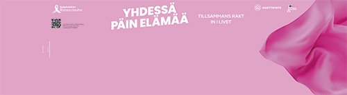 Telineopaste 90-120 cm Roosa nauha 2025