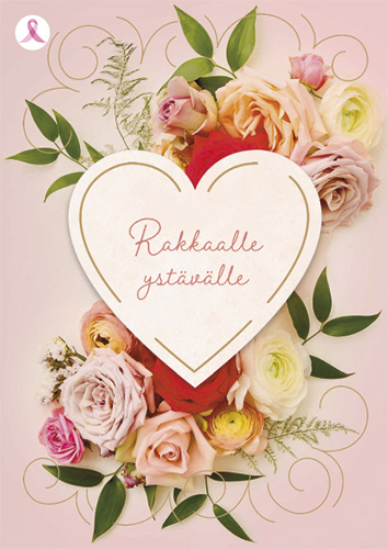 1-os ystävänpäivä Roosa nauha PMM Hallmark