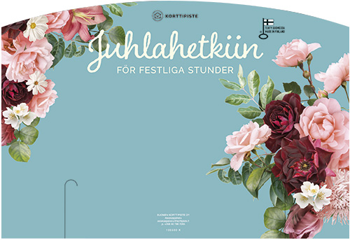 Telineopaste Juhlahetkiin-Festliga stunder 55 tai 39 cm