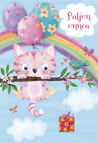 2-os onnittelu tyttö 