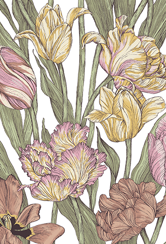 2-os kortti Vallila Kukoistus pastel