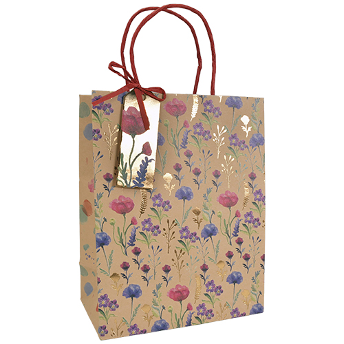 Lahjakassi M/E kraft kukat