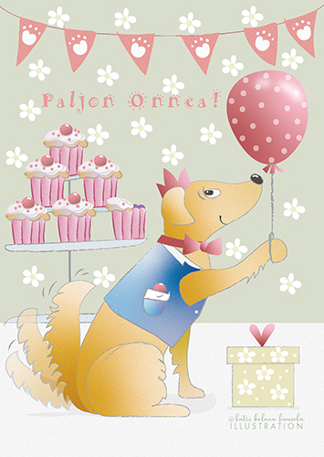 1-os onnittelu tyttö Katri Kuusela