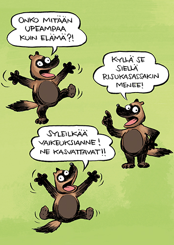 1-os hupikortti Kamala luonto