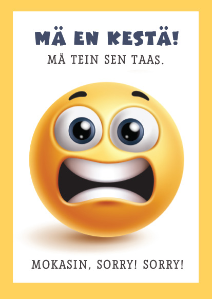 1-os hupikortti Hymiöt