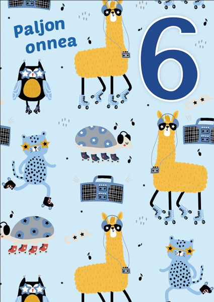 1-os vuosikortti 6v poika