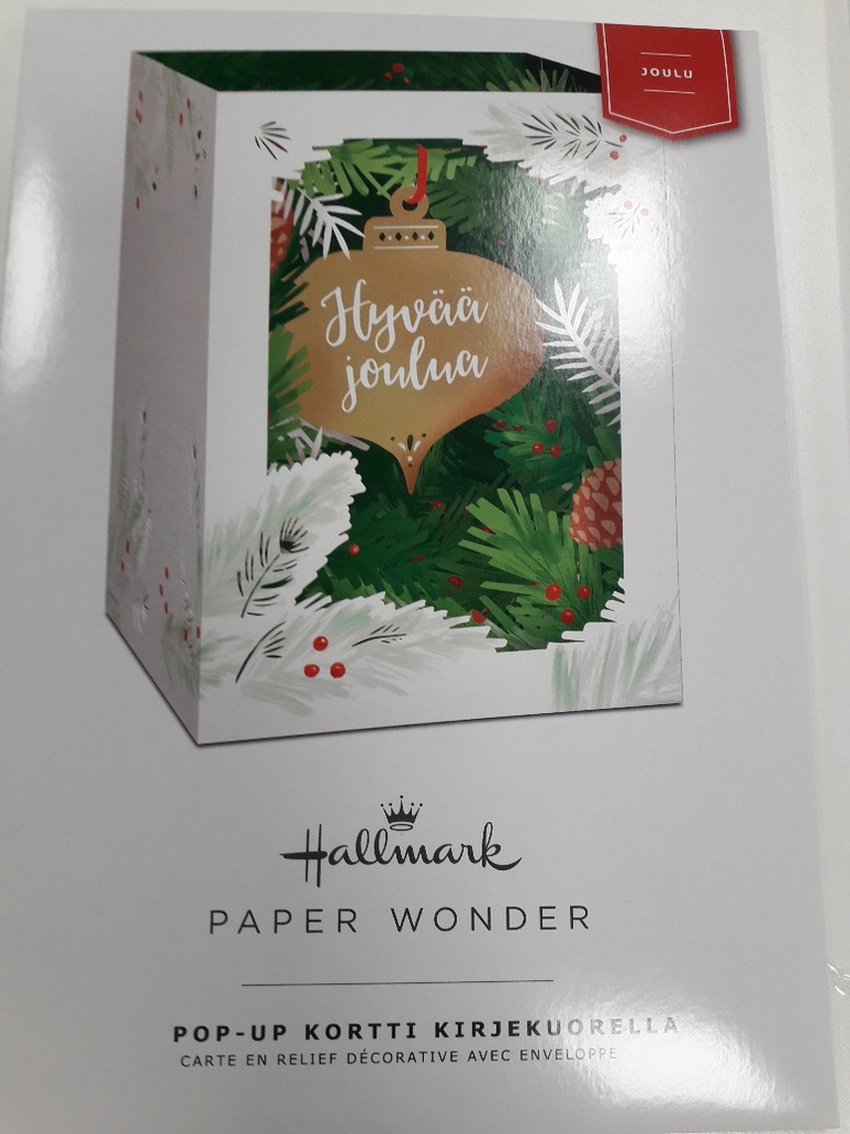 2-os joulu HMK PaperWonder koriste