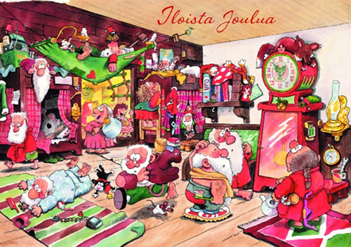 1-os joulu R Taiteilijat Mauri Kunnas