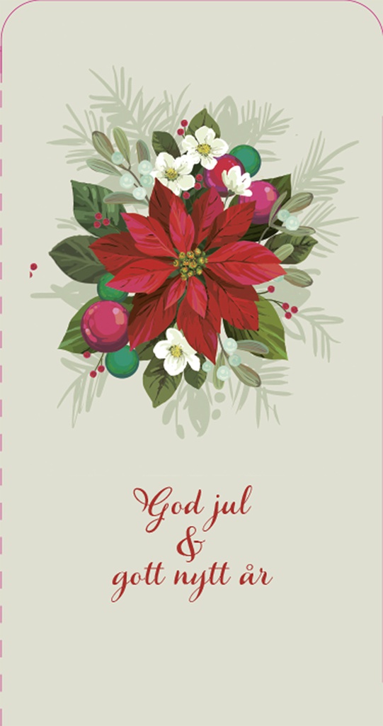 2-os joulu R rahakuori HMK kukka