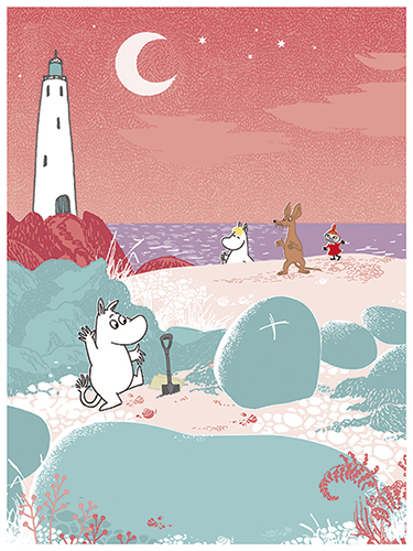 Juliste 30x40cm Muumi