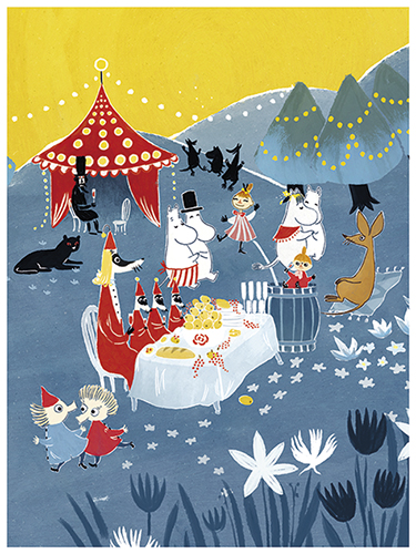 Juliste 30x40cm Muumi