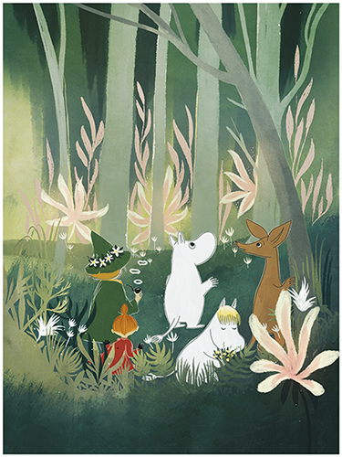 Juliste 60x80cm Muumi