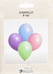 [57473] Ilmapallo helmiäinen 8 kpl