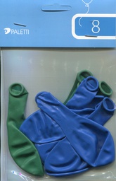 [59604] Ilmapallo, vihreä/sininen 8 kpl KSM