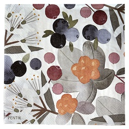 [1SER1006MM1] Servetti 33cm Pentik Metsämarja multi