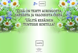 [105433] Opaste 55-39cm Karto Kesä suomi-ruotsi
