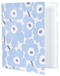 [40221] Rengaskansio 4 cm Marimekko Unikko vaaleansininen