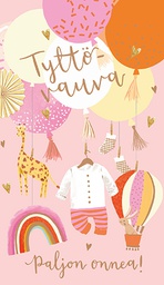 [2210050] 2-os vauvakortti tyttö Louise Tiler