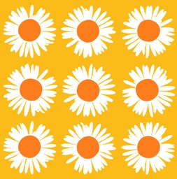 [L982317] AURINGONKUKKA orange yellow 33cm