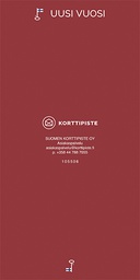 [105506] 1-lok riviopaste uusi vuosi avainlippu