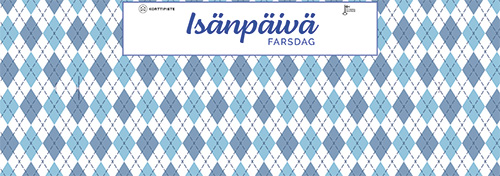 Päätyopaste isänpäivä