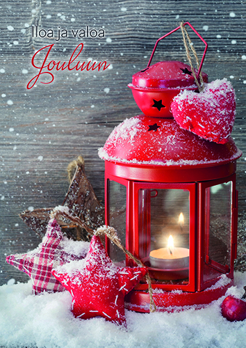 1-os joulukortti pienkauppavalikoima