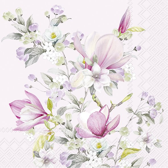ROMANTIC MAGNOLIA light rose 25cm