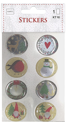 Joulutarra KT10 tontut ja sydämet