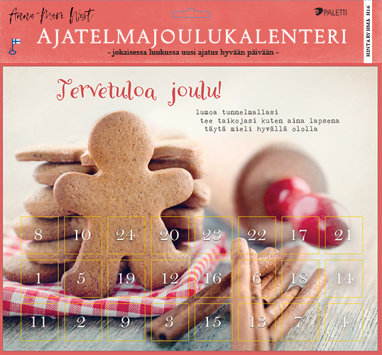 Joulukalenteri  Anna-Mari West 