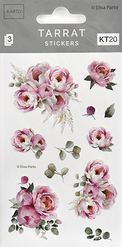 Sticker KT20 Elisa Parto pionies