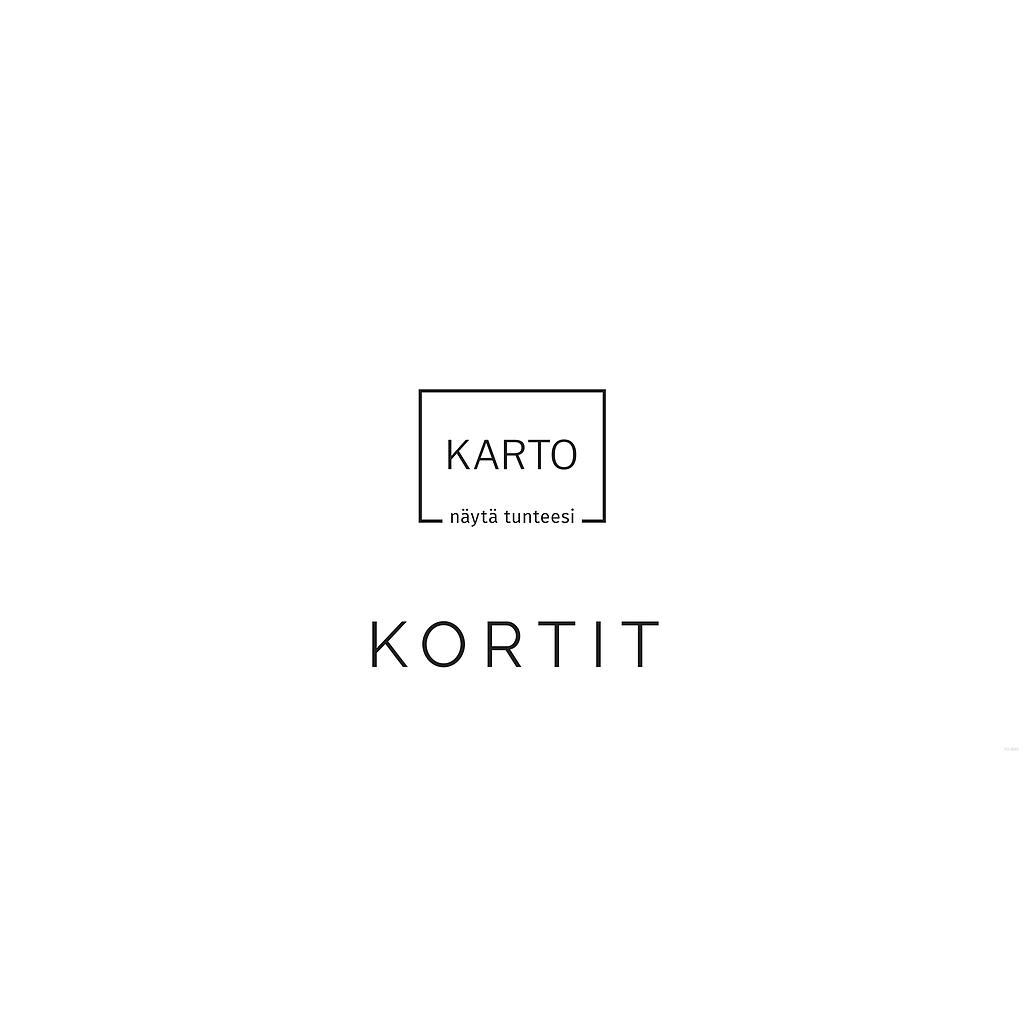Valokaari Kortit 90x43 cm