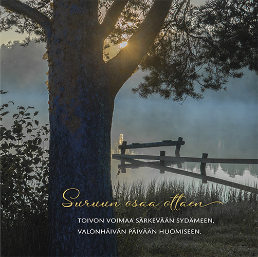 2-os adressikortti Ranta Muistiliitto osanotto