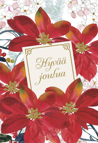 2-os joulu Roosa nauha hyv tek Hallmark