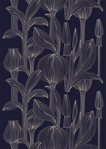 1-os Marimekko Kukat puhkeavat sin-kulta