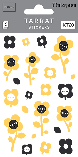 Paper sticker KT20 Finlayson Kukkariemu