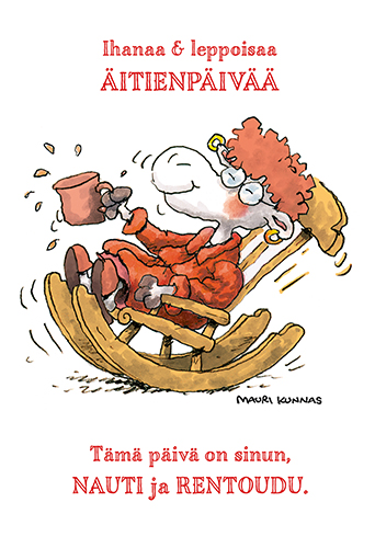 2-os äitienpäivänä Mauri Kunnas