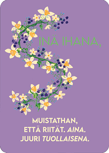 1-os kortti Hidasta elämää