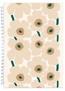 Taskukalenteri 2027 Marimekko 13x9,5 cm