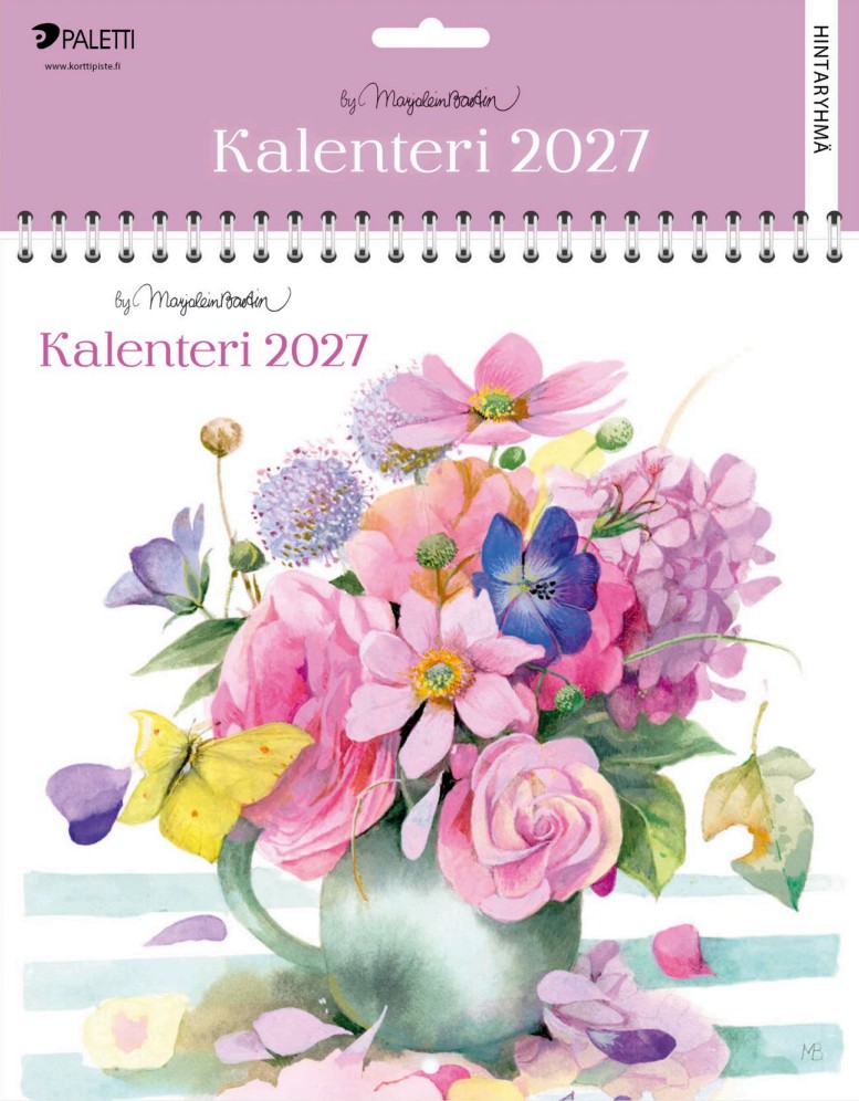 Seinäkalenteri 2027 Marjolein Bastin 22x22 cm