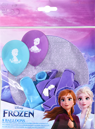 Ilmapallo Frozen II 8kpl