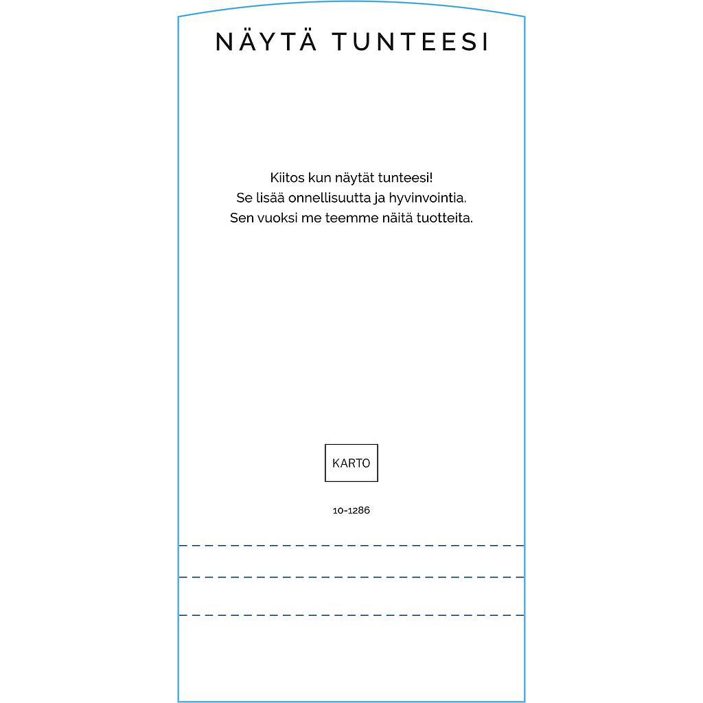 1-lok riviopaste Näytä tunteesi FI